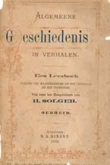 Algemeene Geschiedenis in Verhalen by H. Solger
