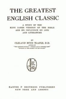 The Greatest English Classic by Cleland Boyd McAfee