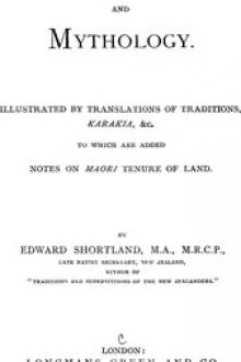 Maori Religion and Mythology by Edward Shortland