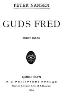 Guds Fred by Peter Nansen
