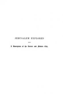 Jerusalem Explored, Volume 2—Plates by Ermete Pierotti