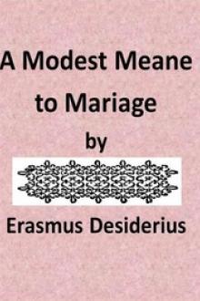 A Modest Meane to Mariage by Desiderius Erasmus