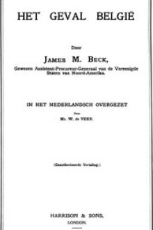 Het geval België by James M. Beck