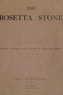 The Rosetta Stone by Ernest Alfred Wallis Budge