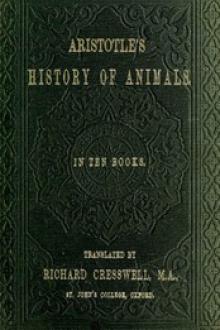 Aristotle's History of Animals by Aristotle