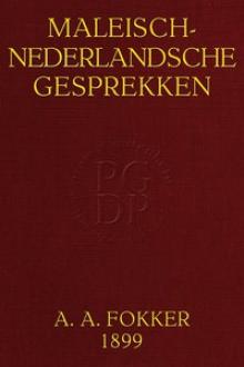 Maleisch-Nederlandsche Gesprekken by Abraham Anthony Fokker