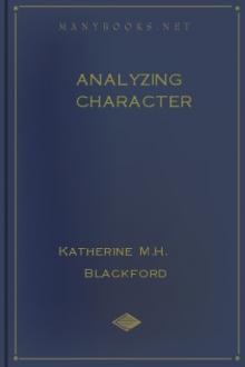 Analyzing Character by Arthur Newcomb, Katherine M. H. Blackford