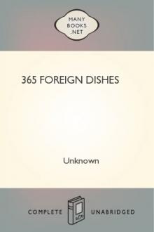 365 Foreign Dishes by Unknown