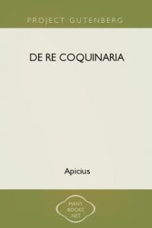 De re coquinaria by Apicius