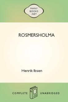 Rosmersholma by Henrik Ibsen