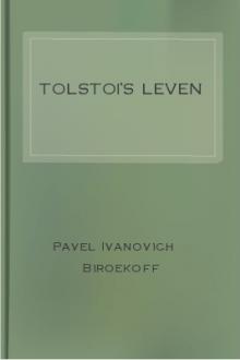 Tolstoi's leven by Pavel Ivanovich Biroekoff
