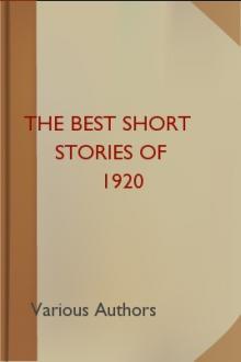 The Best Short Stories of 1920 by Unknown