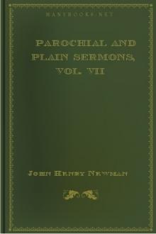 Parochial and Plain Sermons, Vol. VII by John Henry Newman
