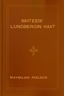Sihteeri Lundbergin häät by Maximilian Axelson