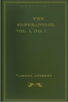 The Esperantist, Vol. 1, No. 1 by Unknown