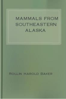 Mammals from Southeastern Alaska by Rollin Harold Baker, James S. Findley
