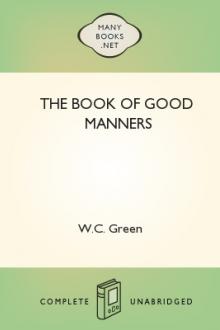The Book of Good Manners by W. C. Green