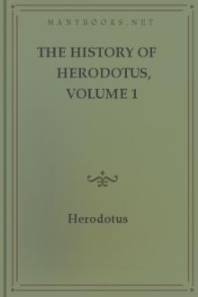 The History of Herodotus, volume 1 by Herodotus