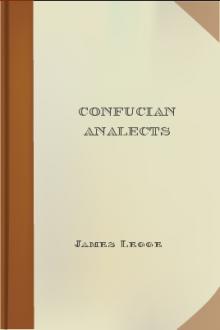 Confucian Analects by James Legge