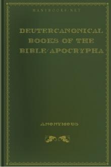 Deutercanonical Books of the Bible/Apocrypha by Anonymous