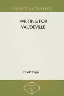 Writing for Vaudeville by Brett Page