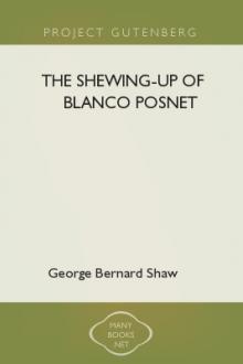 The Shewing-Up Of Blanco Posnet by George Bernard Shaw