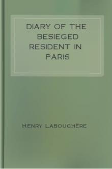 Diary of the Besieged Resident in Paris by Henry Labouchère