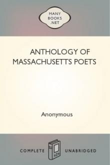 Anthology of Massachusetts Poets by Unknown