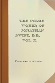The Prose Works of Jonathan Swift, D.D., Vol. X. by Jonathan Swift