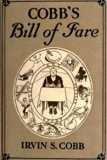 Cobb's Bill-of-Fare by Irvin S. Cobb